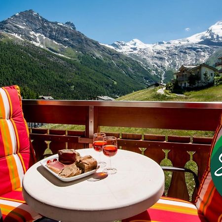 Apartament Haus Belle-Vue Saas-Fee Zewnętrze zdjęcie