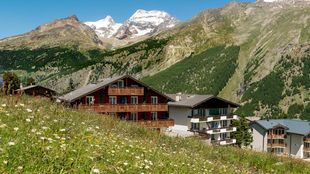 Apartament Haus Belle-Vue Saas-Fee Zewnętrze zdjęcie