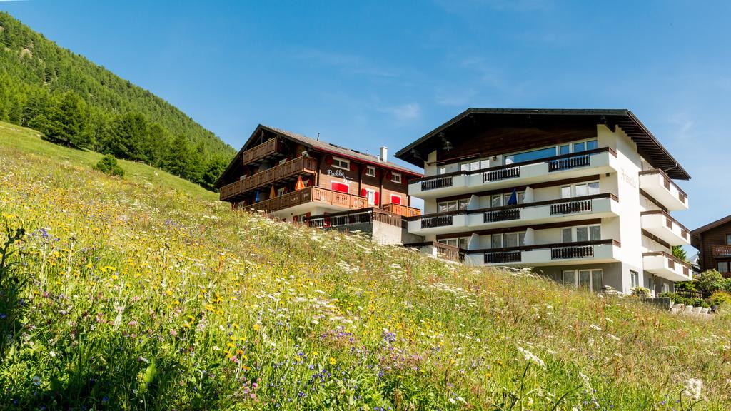 Apartament Haus Belle-Vue Saas-Fee Zewnętrze zdjęcie