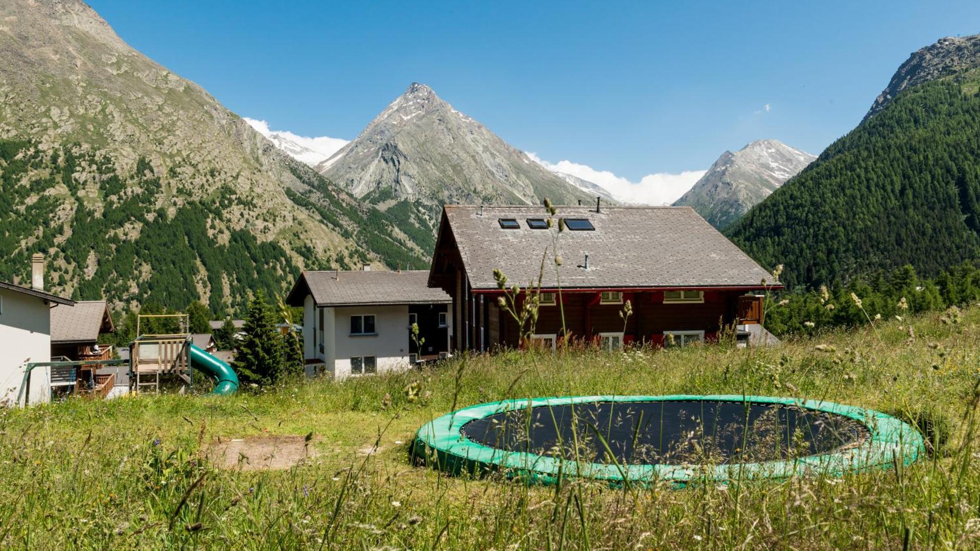 Apartament Haus Belle-Vue Saas-Fee Pokój zdjęcie