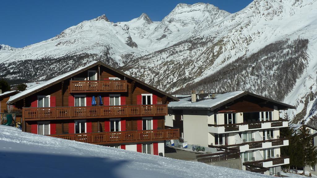 Apartament Haus Belle-Vue Saas-Fee Zewnętrze zdjęcie