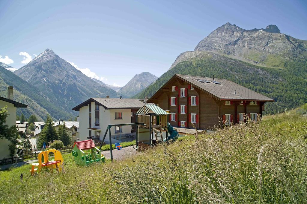 Apartament Haus Belle-Vue Saas-Fee Zewnętrze zdjęcie