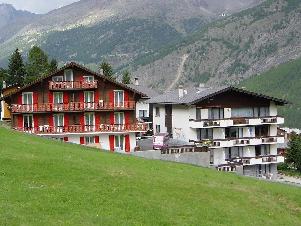 Apartament Haus Belle-Vue Saas-Fee Zewnętrze zdjęcie