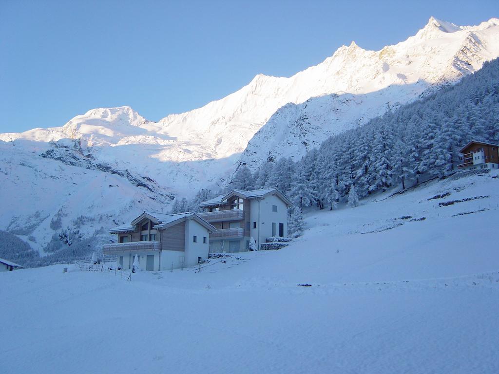 Apartament Haus Belle-Vue Saas-Fee Zewnętrze zdjęcie