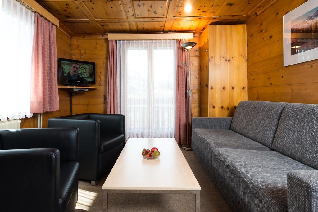 Apartament Haus Belle-Vue Saas-Fee Zewnętrze zdjęcie