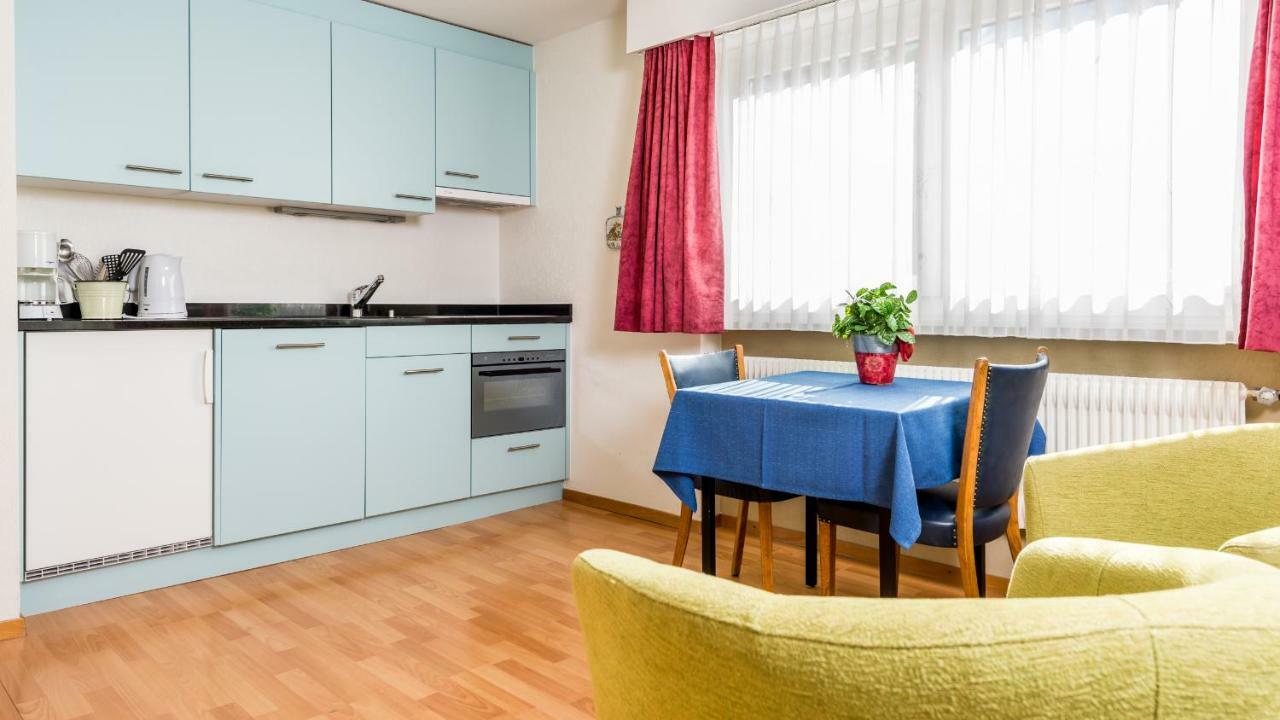 Apartament Haus Belle-Vue Saas-Fee Zewnętrze zdjęcie
