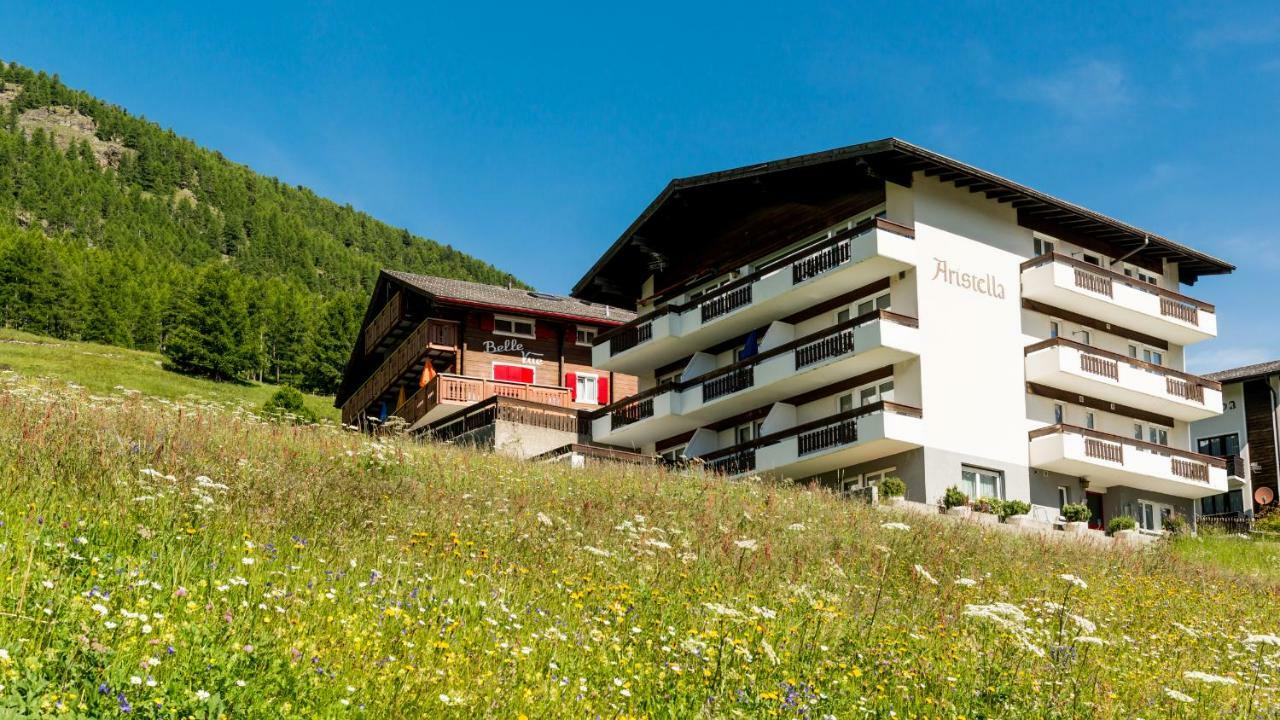 Apartament Haus Belle-Vue Saas-Fee Zewnętrze zdjęcie