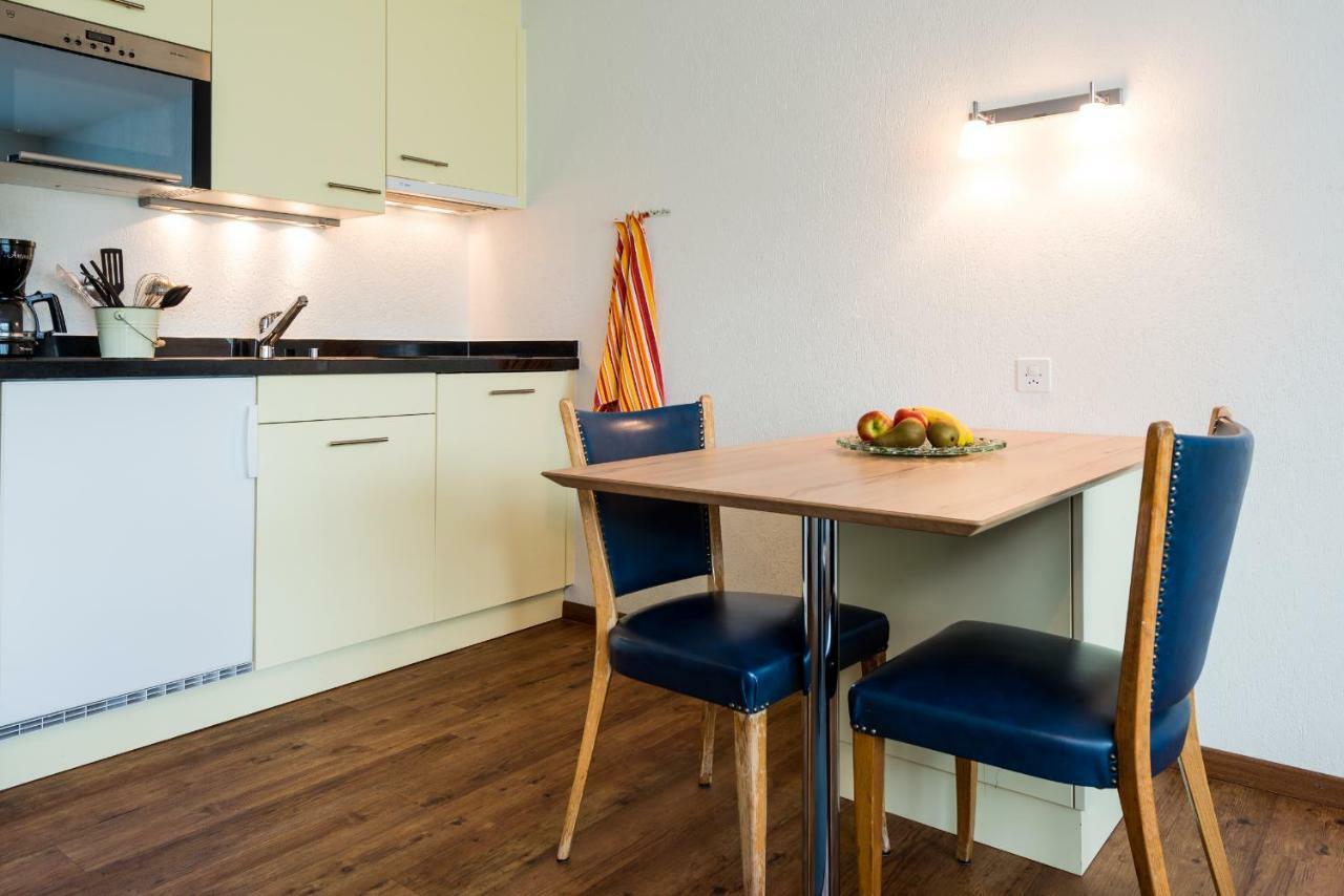 Apartament Haus Belle-Vue Saas-Fee Zewnętrze zdjęcie