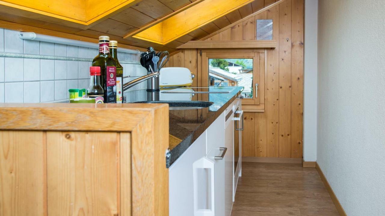 Apartament Haus Belle-Vue Saas-Fee Zewnętrze zdjęcie